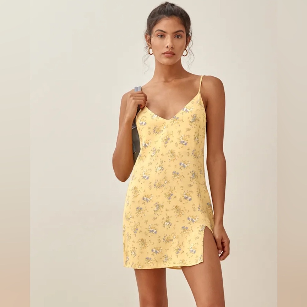 Reformation Marlowe Dress Felicity - Size L